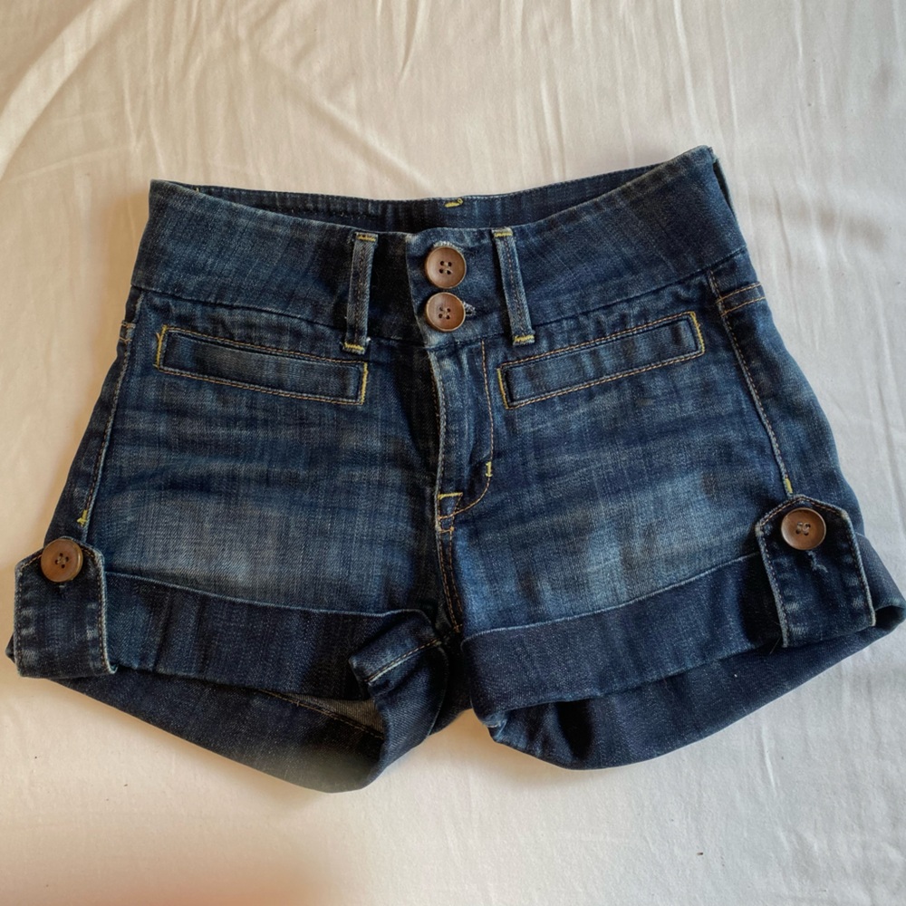 Fidelity Dark Blue Jean Shorts